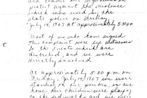 Grievance Complaint by by Albert Black