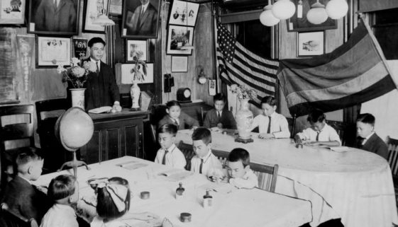 Classroom in Chinatown, 1922