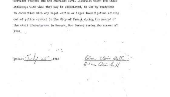thumbnail of Edna Clair Bell Deposition on Tedock Bell