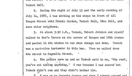 thumbnail of Fannie Bell Edwards Deposition on Tedock Bell