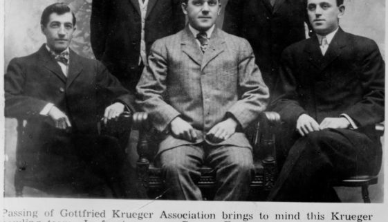 German Krueger Bowling Team, 1908