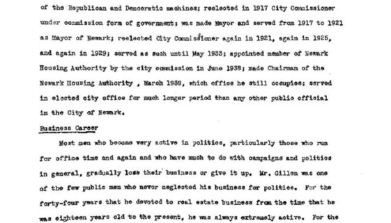 thumbnail of History of Charles P. Gillen- Oct 27, 1939 (WPA Interview)