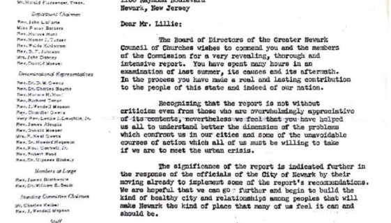thumbnail of Letter from Kim Jefferson to Robert Lilley- February 26, 1968