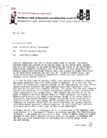 Memorandum from William A. Mercer to BICC Executive Committee (May 1967)