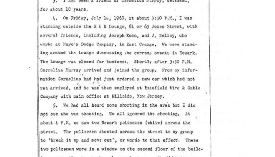 thumbnail of Morris Marsette Deposition on Cornelius Murray