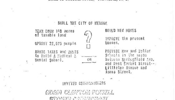 thumbnail of Peoples’ Public Hearing on Proposed Medical-Dental School Flyer, Feb 18, 1967
