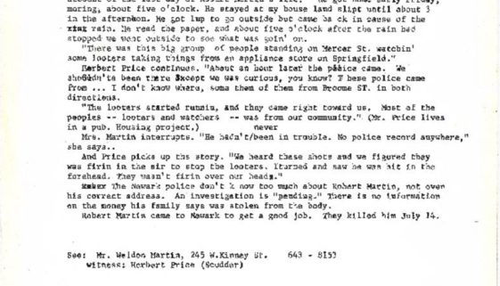 thumbnail of Statement on Robert Lee Martin- Washington Post