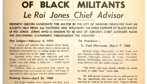 thumbnail of Campaign Flyer- Gibson Accepts Support of Black Militants (June 1970)