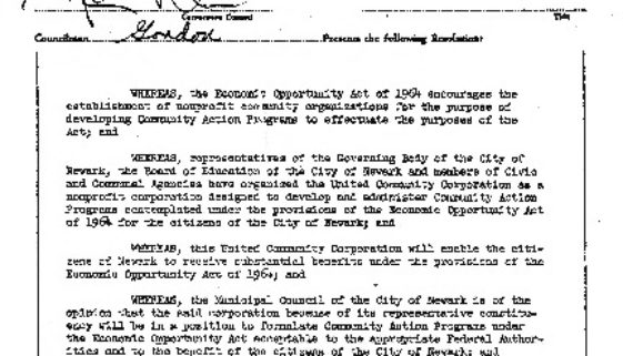 thumbnail of Emergency Resolution to Provide Funds to UCC (Nov. 4, 1964)