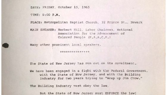 thumbnail of Flyer- Wrap Up Jim Crow Rally (NCC, NAACP Oct 15, 1965)