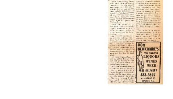 thumbnail of Highways May Destroy Newark Neighborhoods (Advance Newspaper Jan 6, 1966)