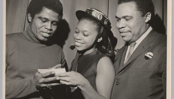 James Brown, a "Gibson Girl," and Ken Gibson