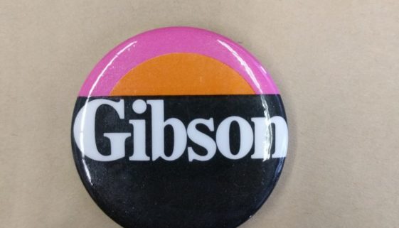 Ken Gibson Campaign Button (1970)