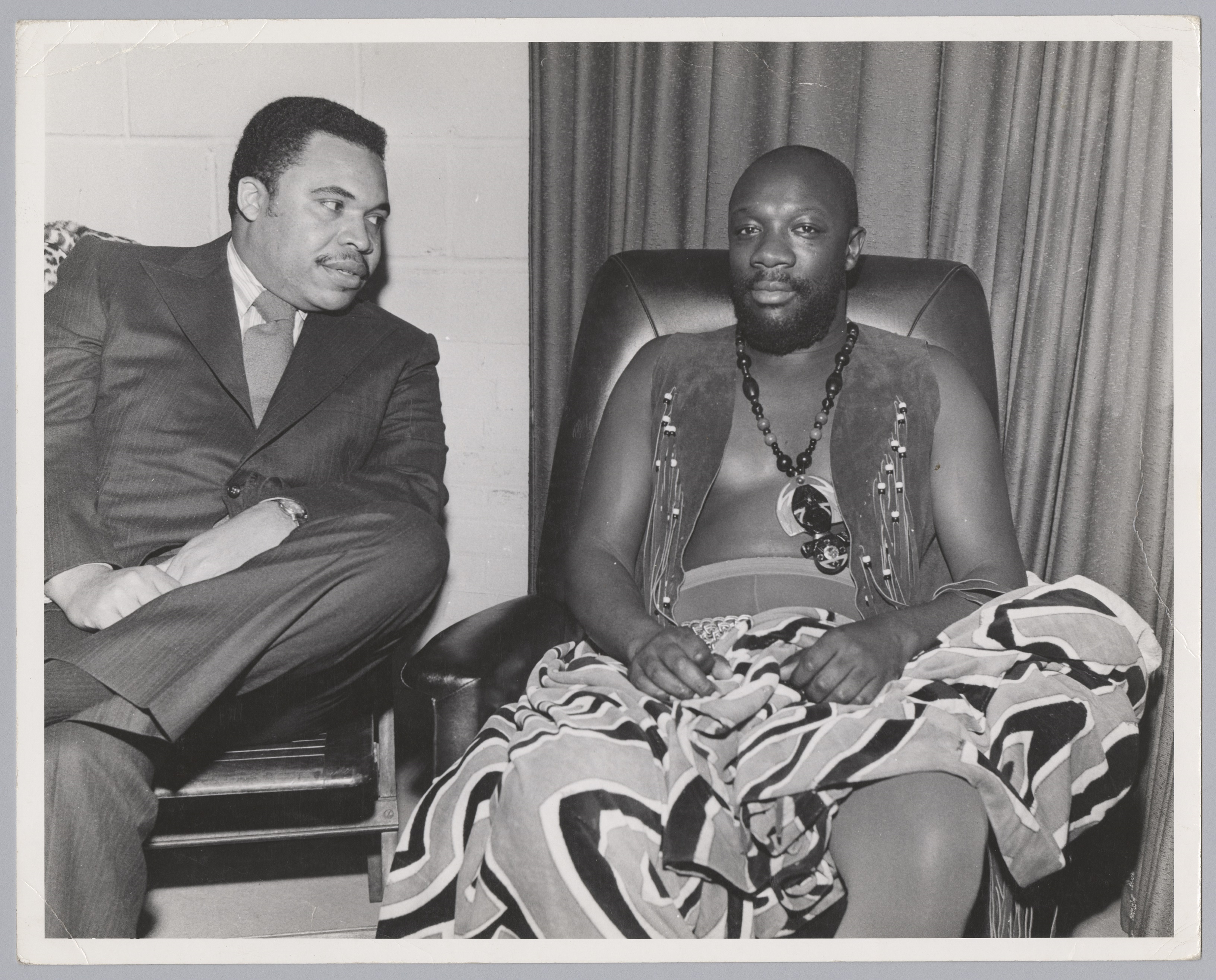 Ken Gibson and Isaac Hayes