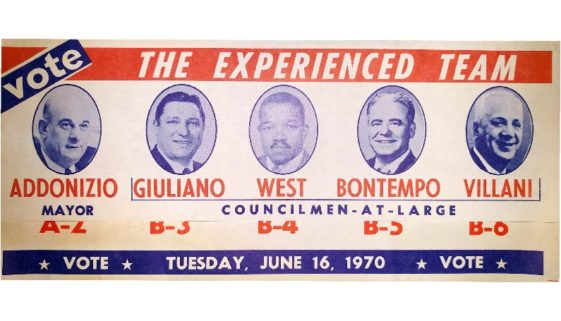 thumbnail of Mayor Addonizio Campaign Flyer (June 16, 1970)