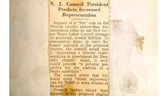 thumbnail of Negro Group Backs Charter (October 28, 1953)