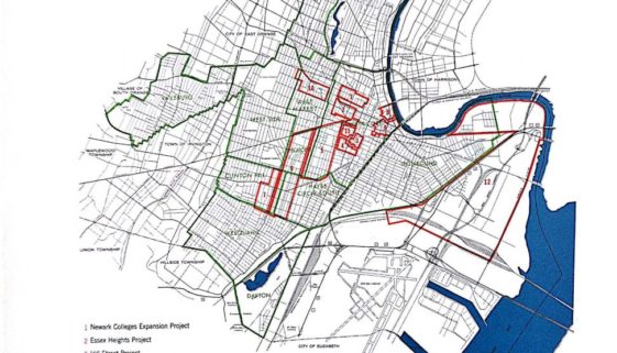 Neighborhood Boundaries and Urban Renewal Areas (as of October 1963)
