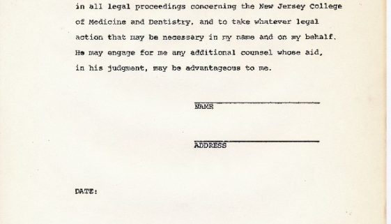 thumbnail of Retainer form for Michael Davidson of the NAACP Legal Defense Fund