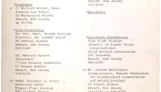 thumbnail of UCC Board of Trustees Roster (1965-1966)