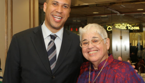 Cory Booker and Hilda Hidalgo, 2007