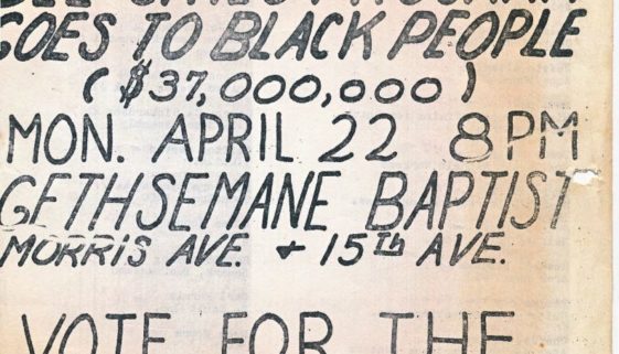 thumbnail of Model Cities Voting Flyer (April 22, 1968)