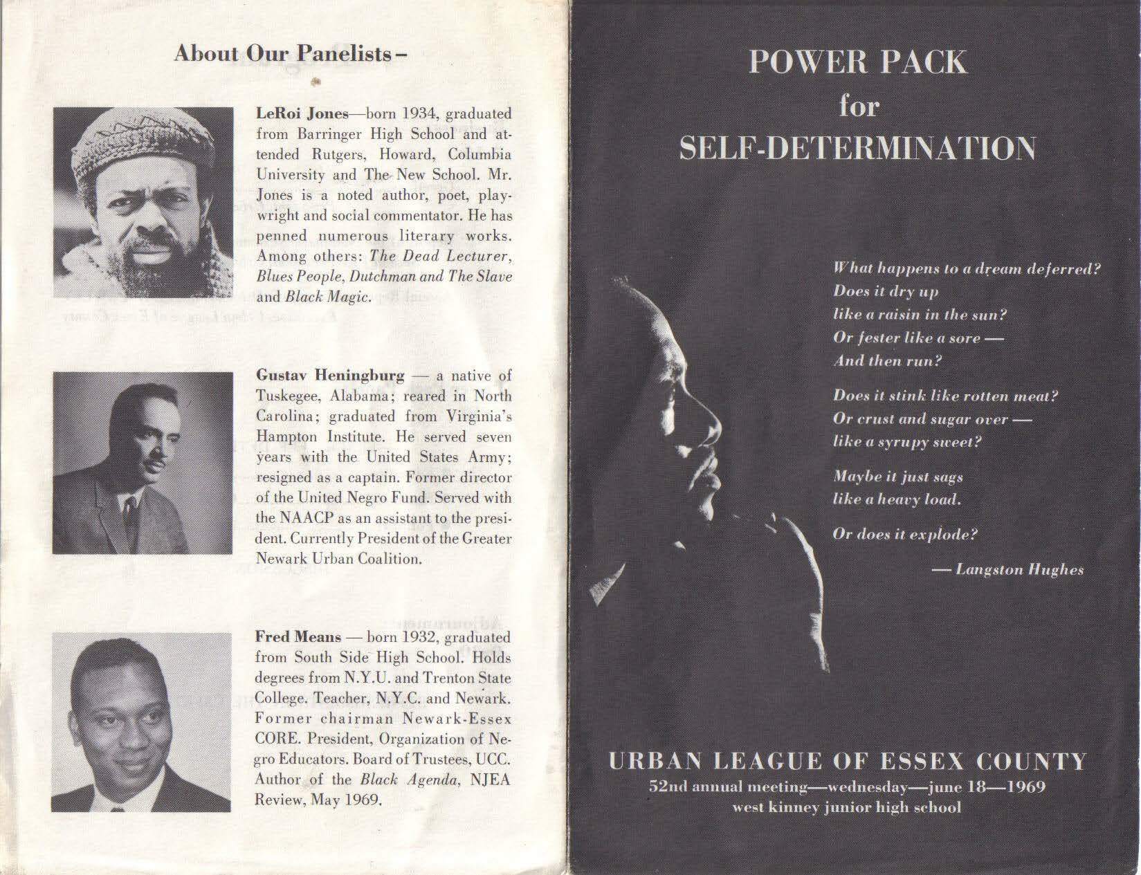 Power Pack for Self-Determination, 1969