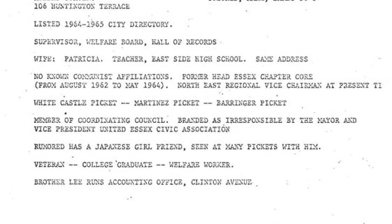 thumbnail of Robert Curvin Police Profile