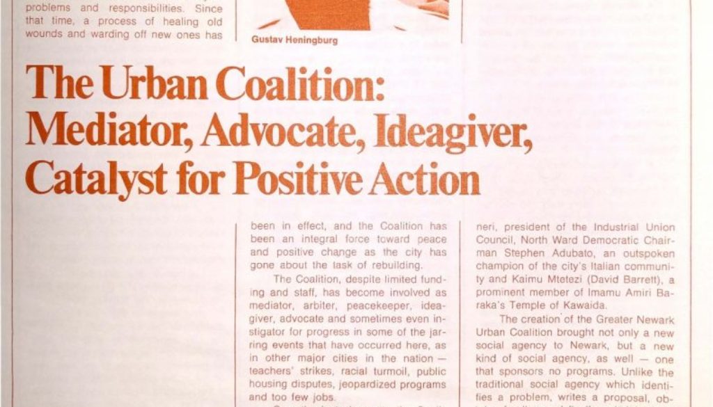 thumbnail of The Urban Coalition (May 1974)