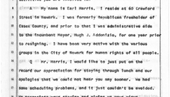 thumbnail of Witness Testimony of Earl Harris Before the Governor’s Select Commission on Civil Disorder (Dec 8, 1967)-ilovepdf-compressed