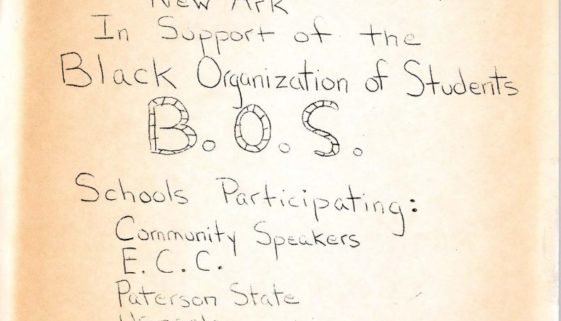 Flyer for BOS Rally