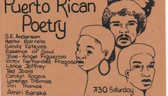 thumbnail of CAP Flyer for Black and Puerto Rican Poetry Event (1975)