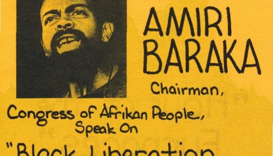 thumbnail of Flyer for Amiri Baraka Speech (1974)