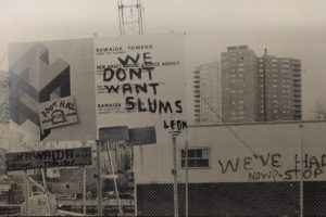 Vandalism at the Kawaida Towers Construction Site (Jan 6, 1973)