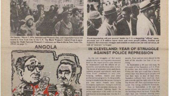 thumbnail of Unity and Struggle (March 1976)