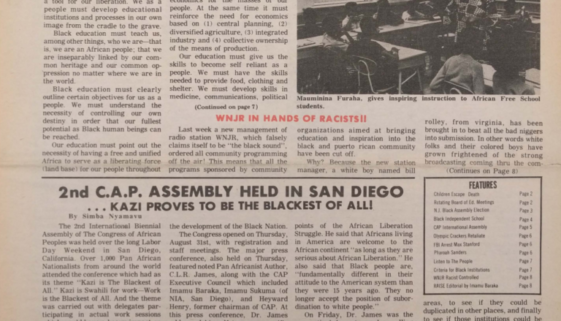 Black New Ark September 1972