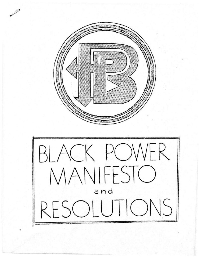 thumbnail of Black Power Manifesto and Resolutions-compressed