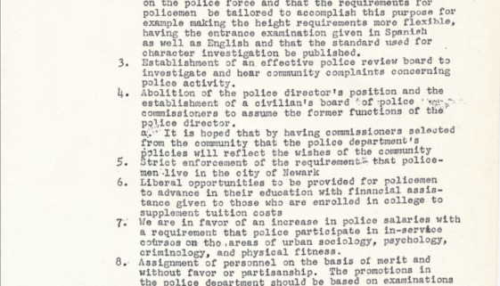 Black and Puerto Rican Convention_Law Enforcement Platform_1969-min Black and Puerto Rican Convention_Law Enforcement Platform_1969-min