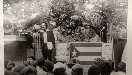 Sigfredo Carrion Speaks at Rally_1974-min